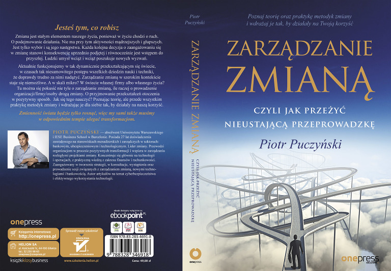 okładka książki Zarządzanie Zmianą Piotr Puczyński